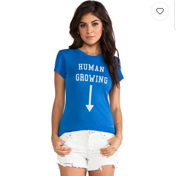 Wildfox Couture Shirt Human Growing in Night Owl - Picture 5 of 6